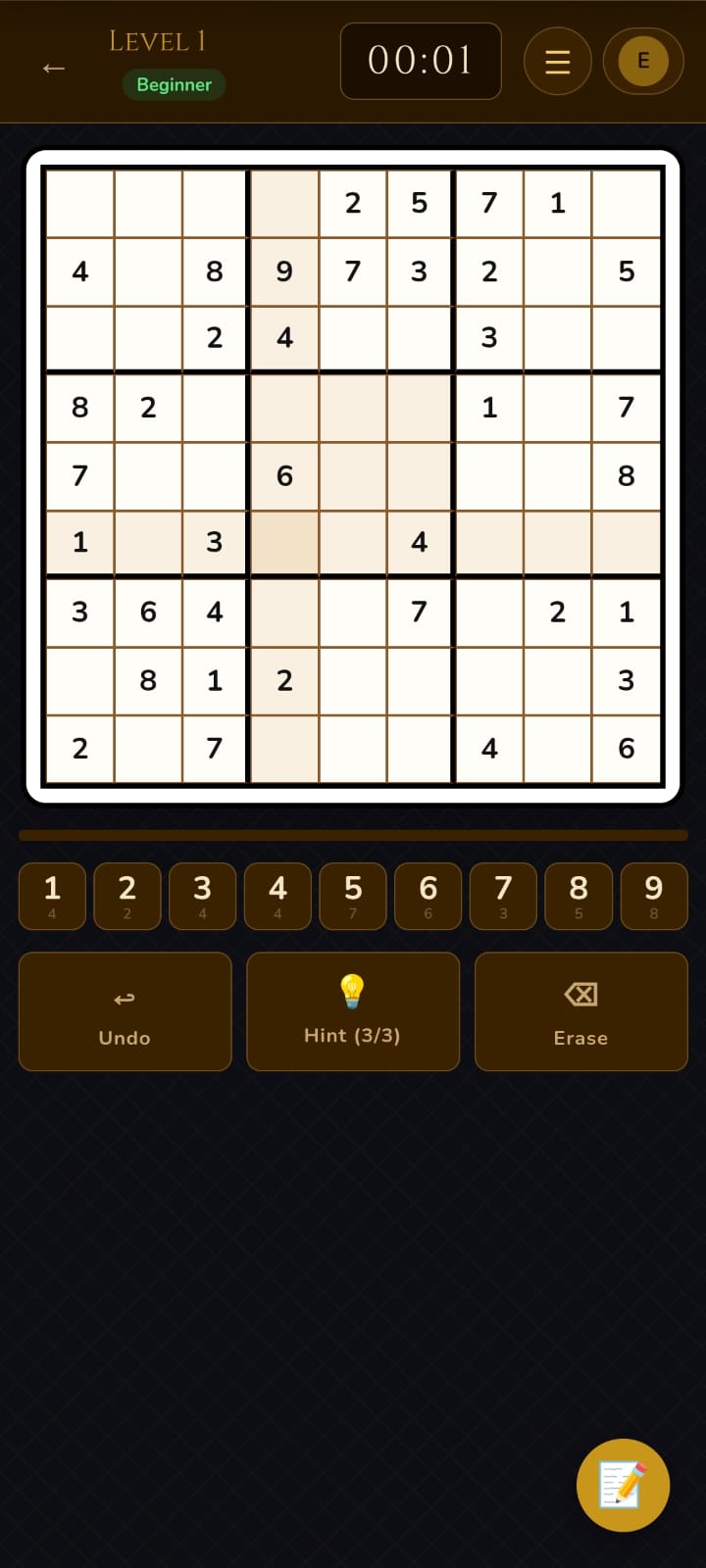 Ubuntu Sudoku