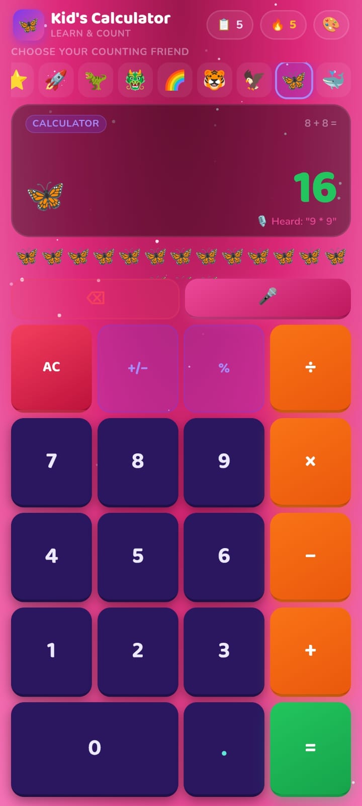 Kids’ Calculator