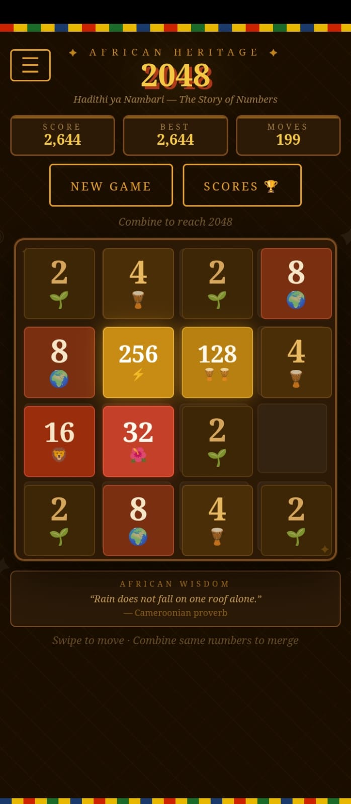 African 2048